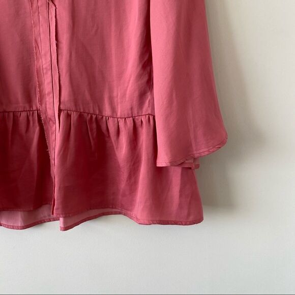 Anthropologie “Dra” Bell Sleeve Babydoll Blouse - Picture 5 of 9